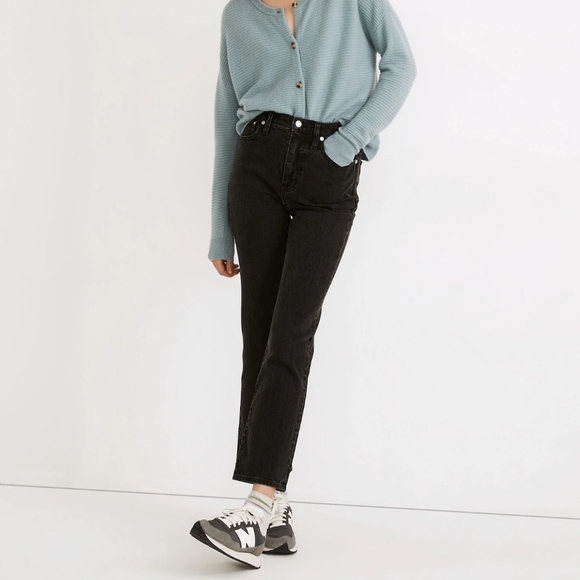 Madewell Tall Slim Demi-Boot Jeans in Lunar Wash Size 26T - Picture 1 of 12